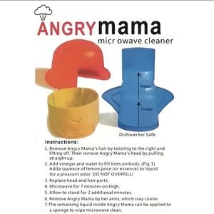 Angry Mama Microwave Cleaner